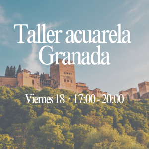 Watercolour Workshop in Granada 18 September 2026